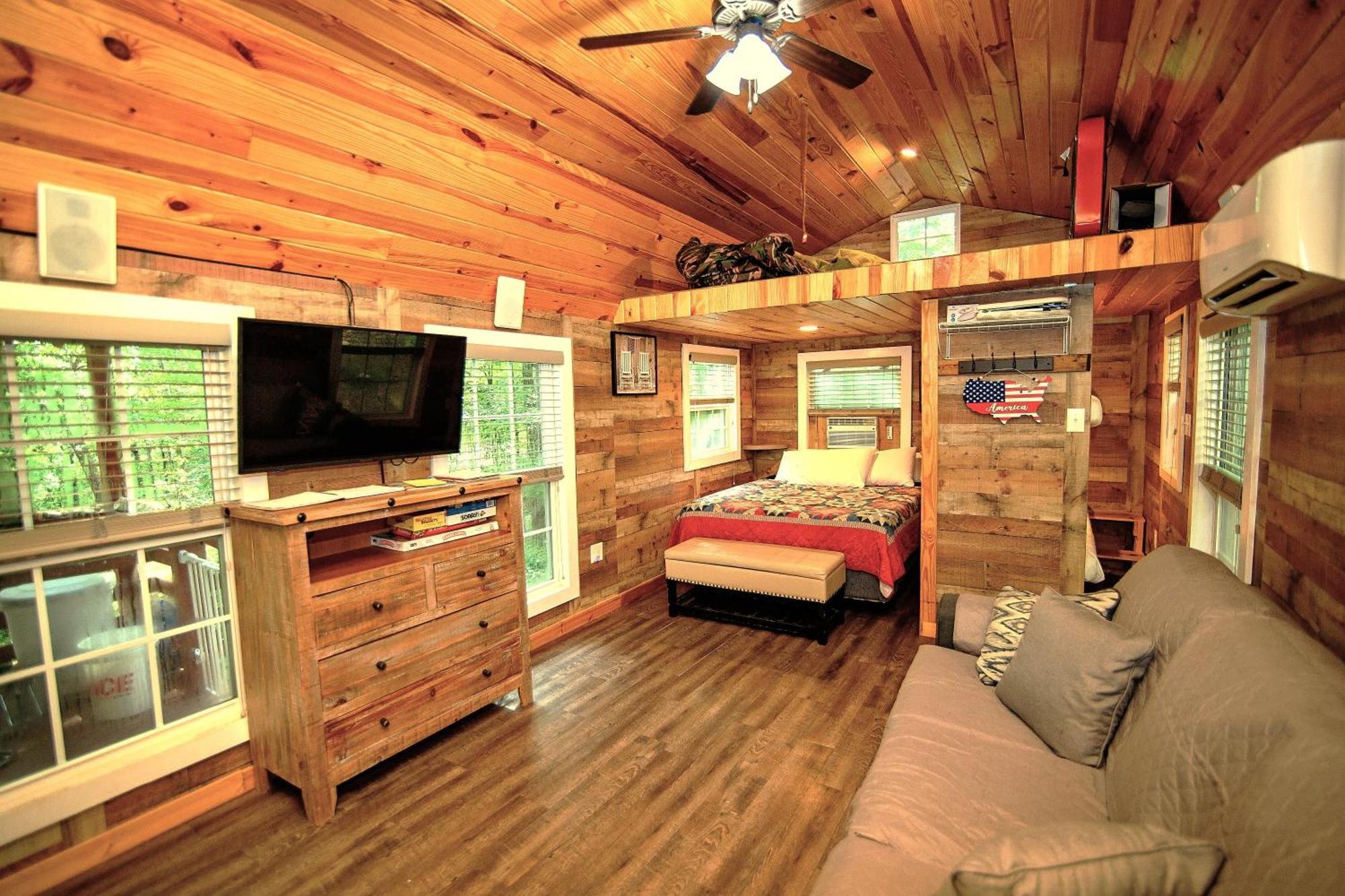 The Americana - Parker Creek Bend Cabins Murfreesboro Ngoại thất bức ảnh