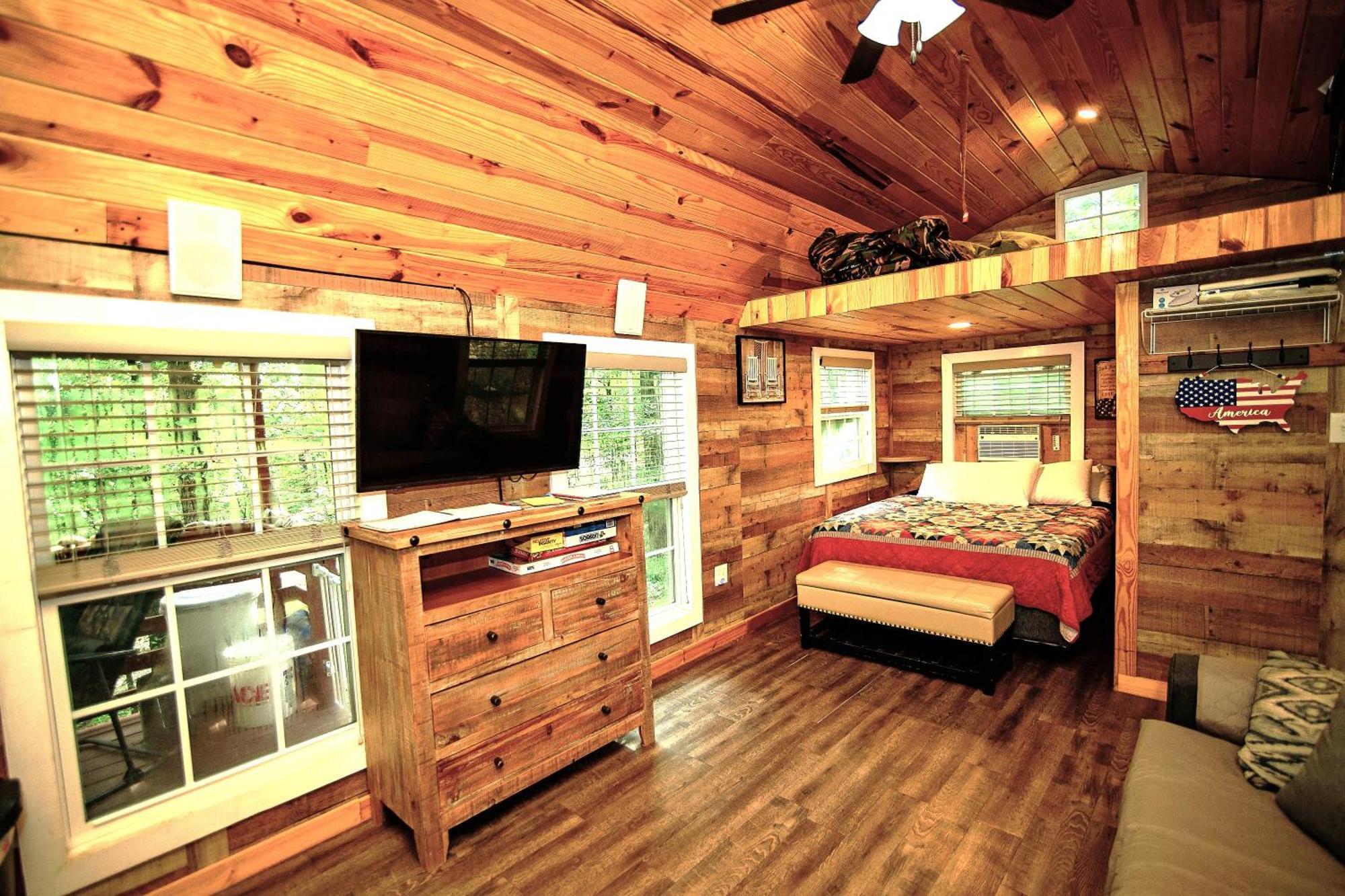 The Americana - Parker Creek Bend Cabins Murfreesboro Ngoại thất bức ảnh