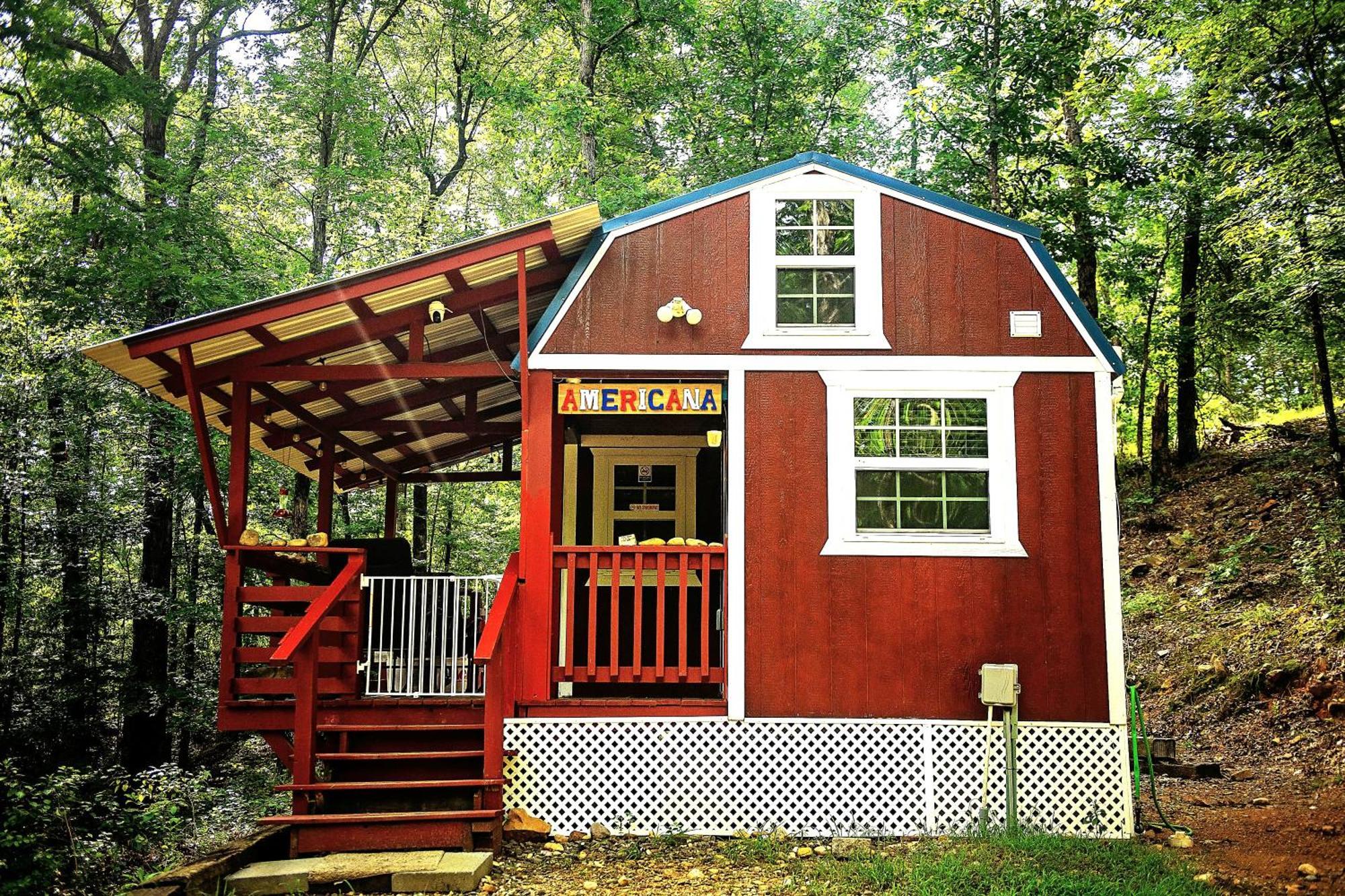 The Americana - Parker Creek Bend Cabins Murfreesboro Ngoại thất bức ảnh