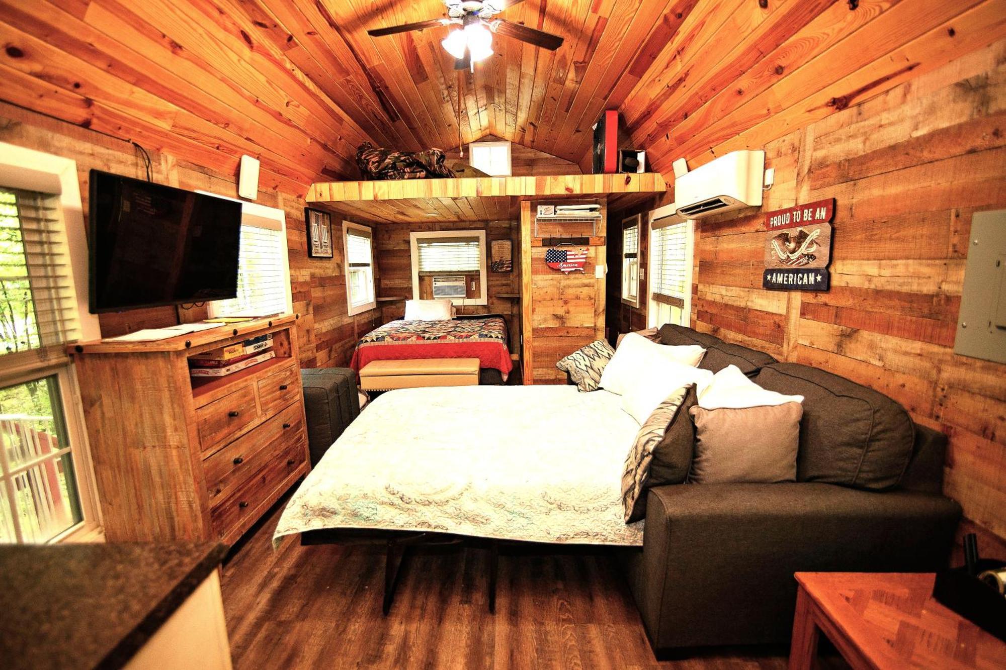 The Americana - Parker Creek Bend Cabins Murfreesboro Ngoại thất bức ảnh