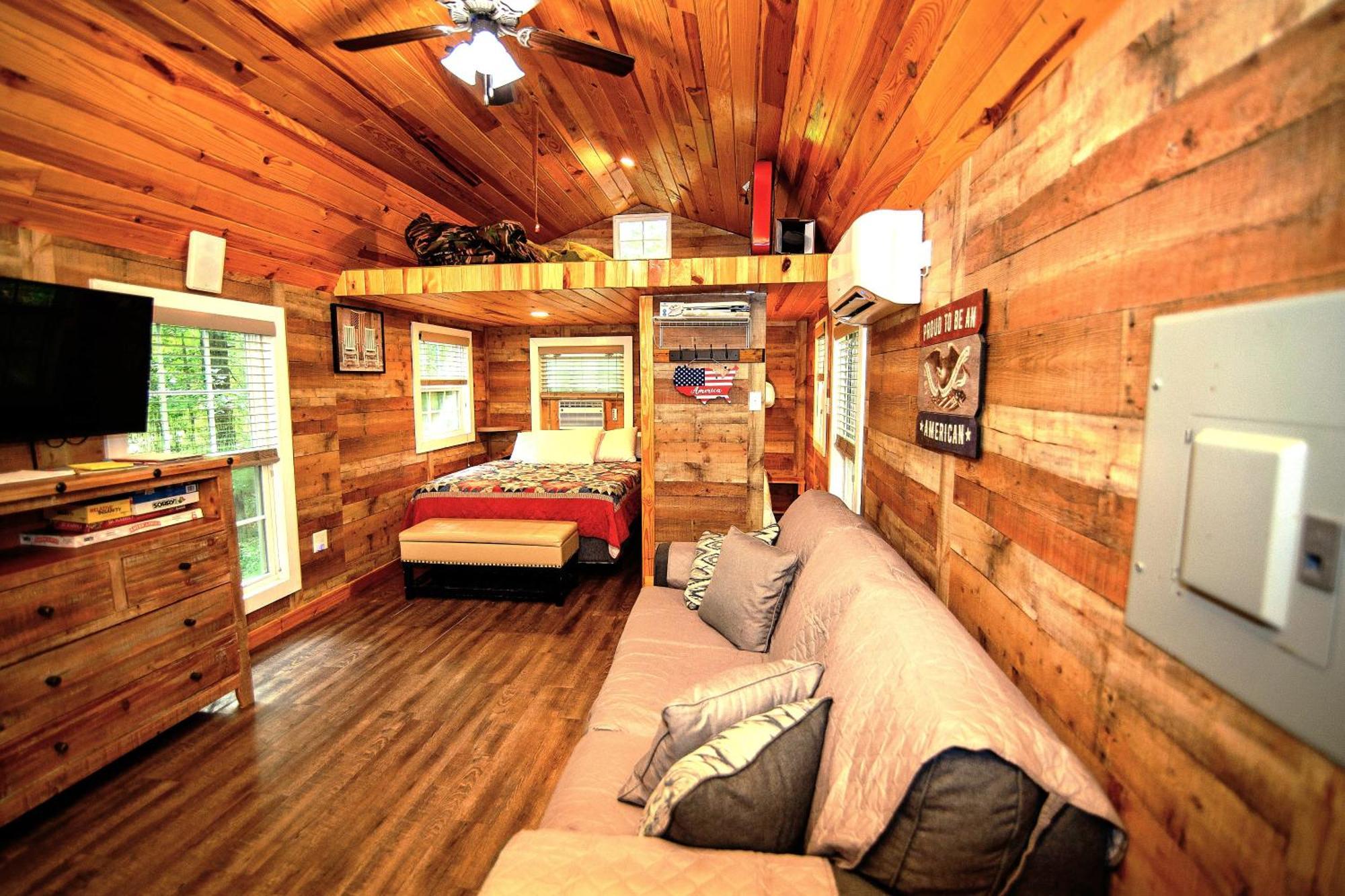 The Americana - Parker Creek Bend Cabins Murfreesboro Ngoại thất bức ảnh